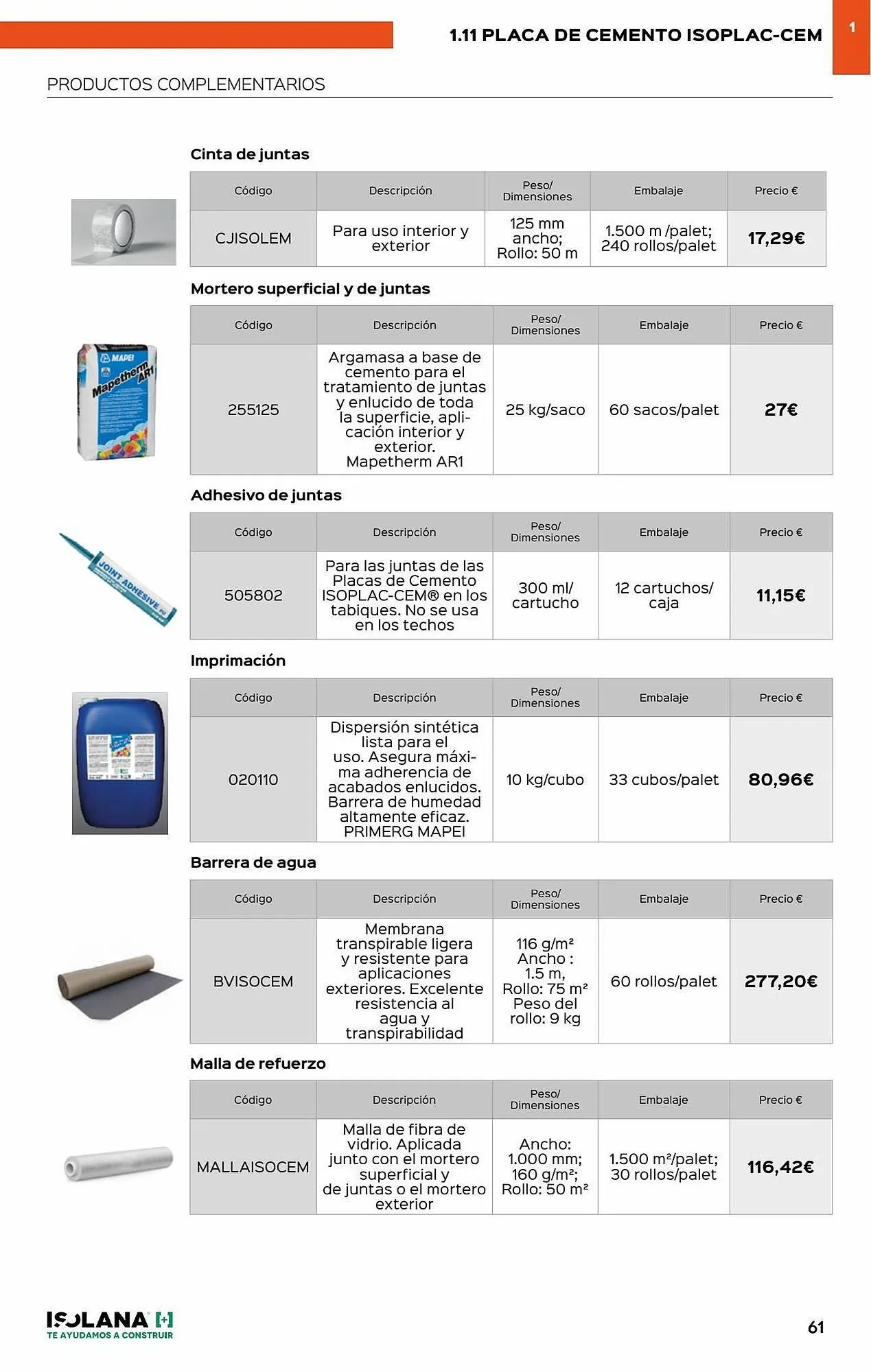 Catálogo de Folleto Isolana 30 de mayo al 31 de diciembre 2023 - Página 56