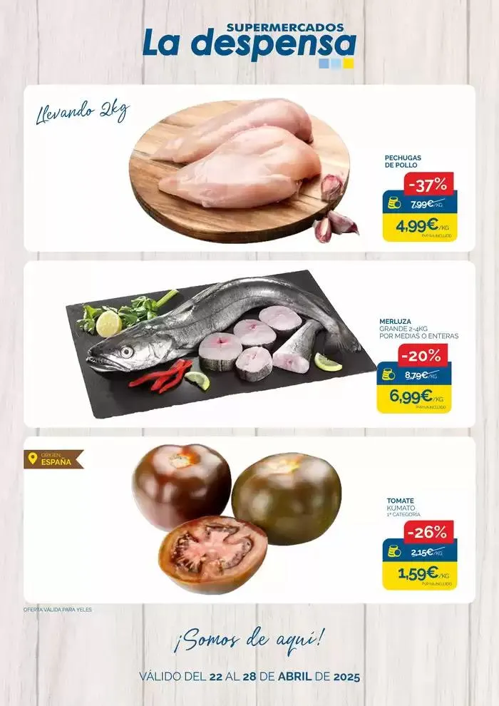 Válido del 22 al 28 de abril - 1