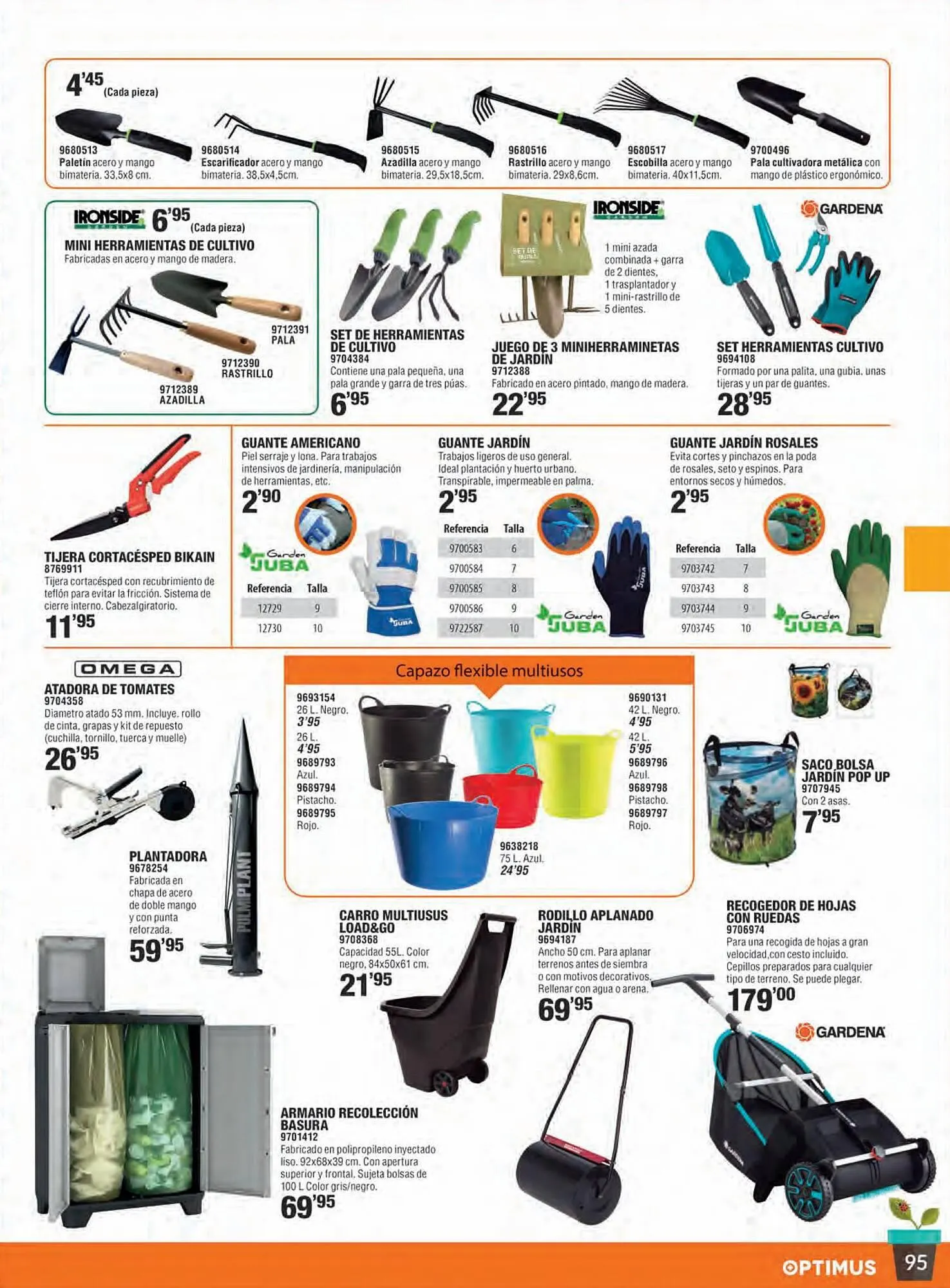 Catálogo de Folleto Optimus 27 de marzo al 31 de agosto 2023 - Página 95