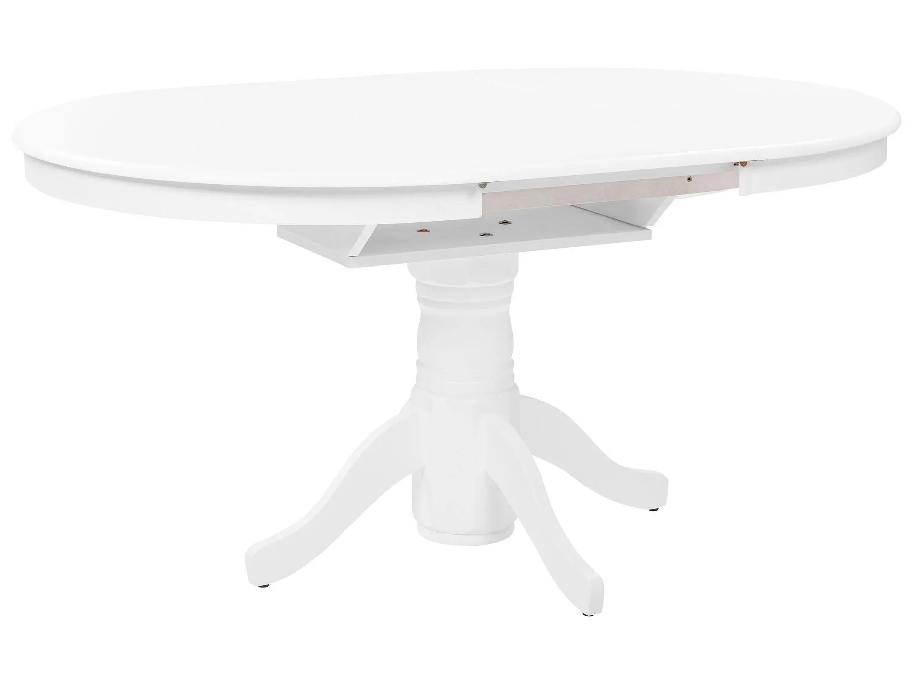 Mesa de comedor extensible AKRON Blanco 106/150 cm 106 cm
