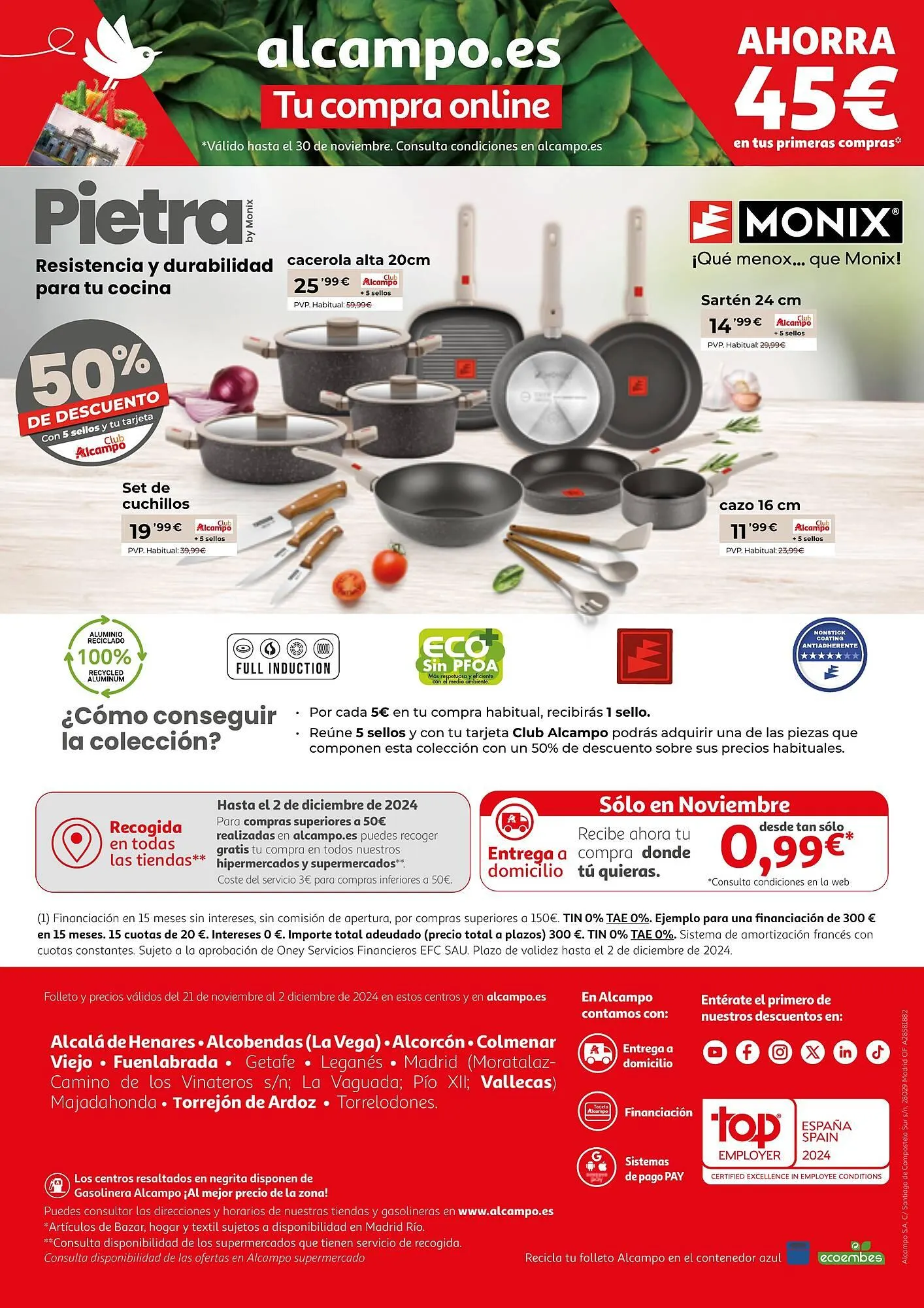 Catálogo de Folleto Alcampo 21 de noviembre al 2 de diciembre 2024 - Página 20
