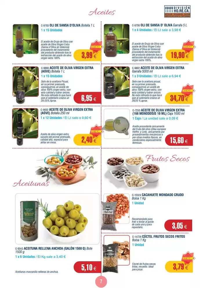 Catálogo de Catálogo general de Refrigerado y Ambiente 24 de marzo al 20 de abril 2025 - Página 7