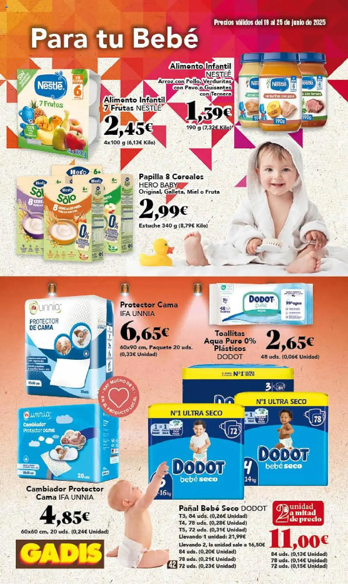 Catálogo de Folleto Gadis 19 de junio al 25 de junio 2025 - Página 42