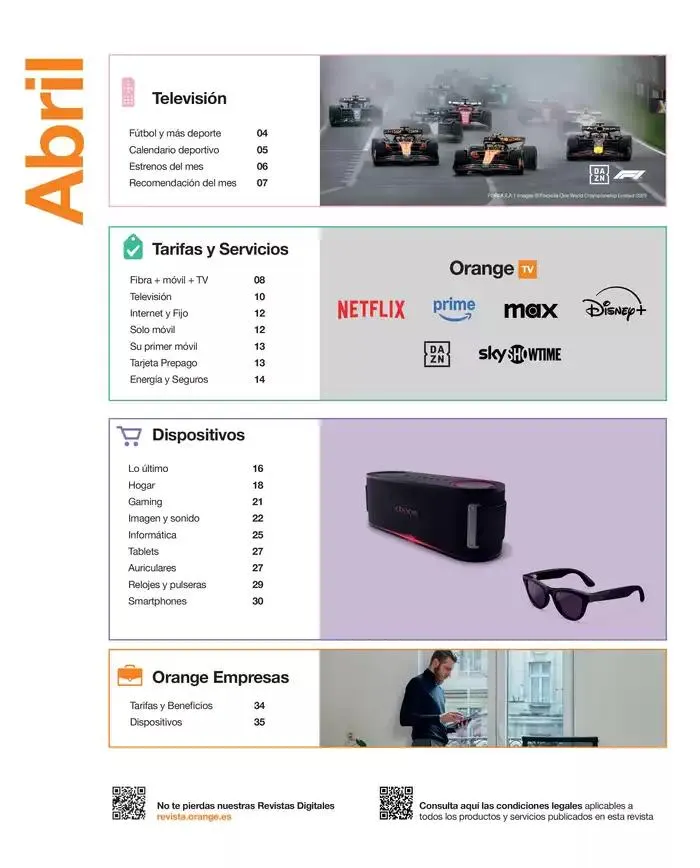 Catálogo de Orange abril 2025 2 de abril al 4 de mayo 2025 - Página 3