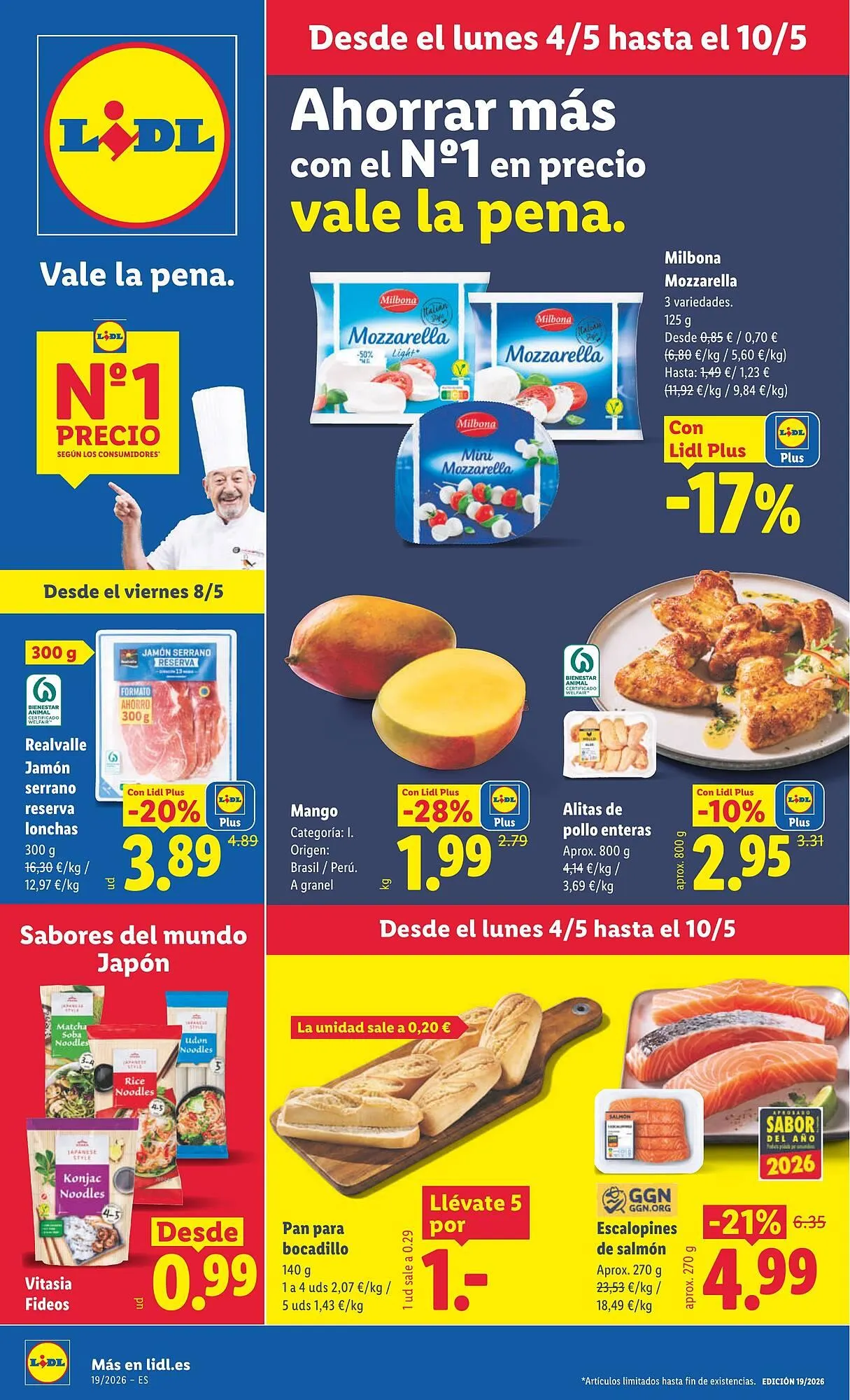 Catálogo de Catálogo Lidl 4 de mayo al 10 de mayo 2026 - Página 1