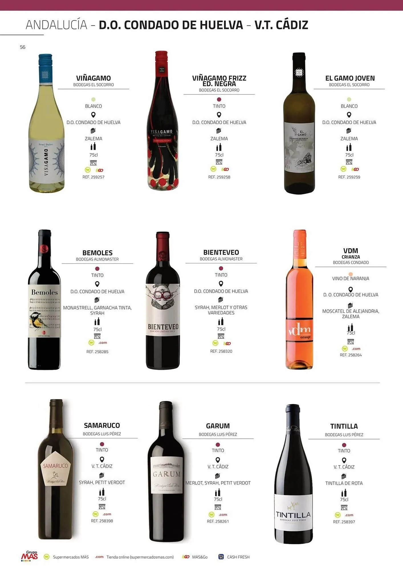 Catálogo de Folleto Supermercados MAS 10 de diciembre al 31 de enero 2026 - Página 56
