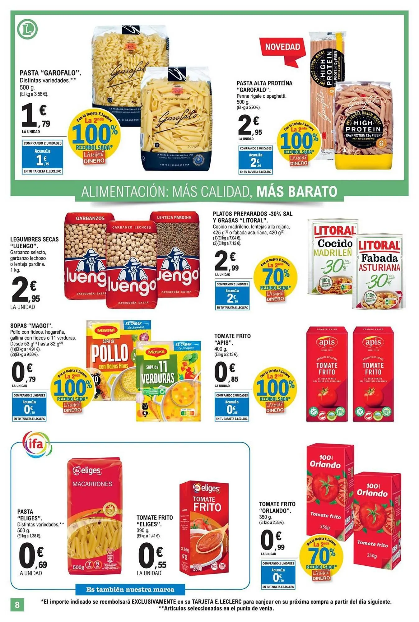 Catálogo de Catálogo E.Leclerc 7 de enero al 25 de enero 2026 - Página 8