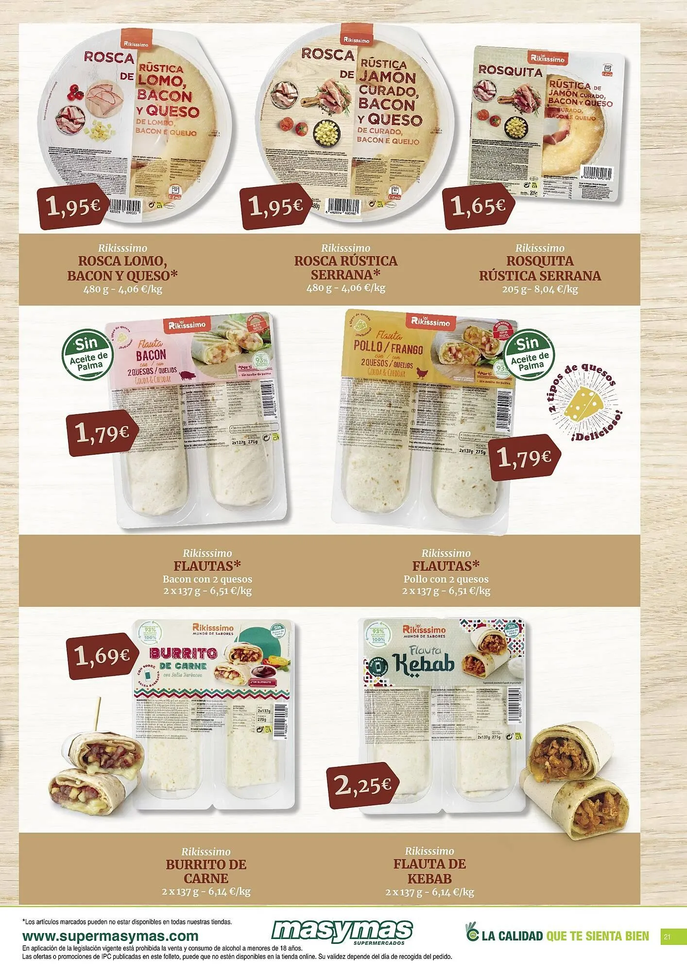 Catálogo de Folleto Masymas 4 de septiembre al 1 de octubre 2025 - Página 21