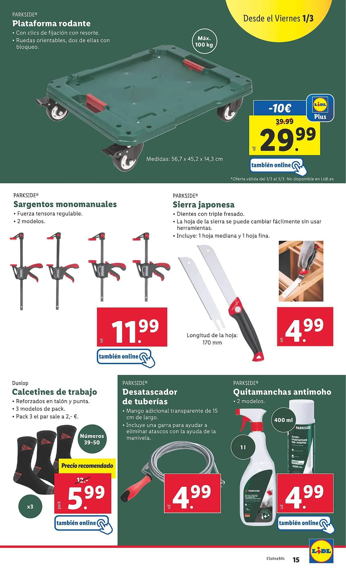 Catálogo de Folleto Lidl 26 de febrero al 3 de marzo 2024 - Página 39