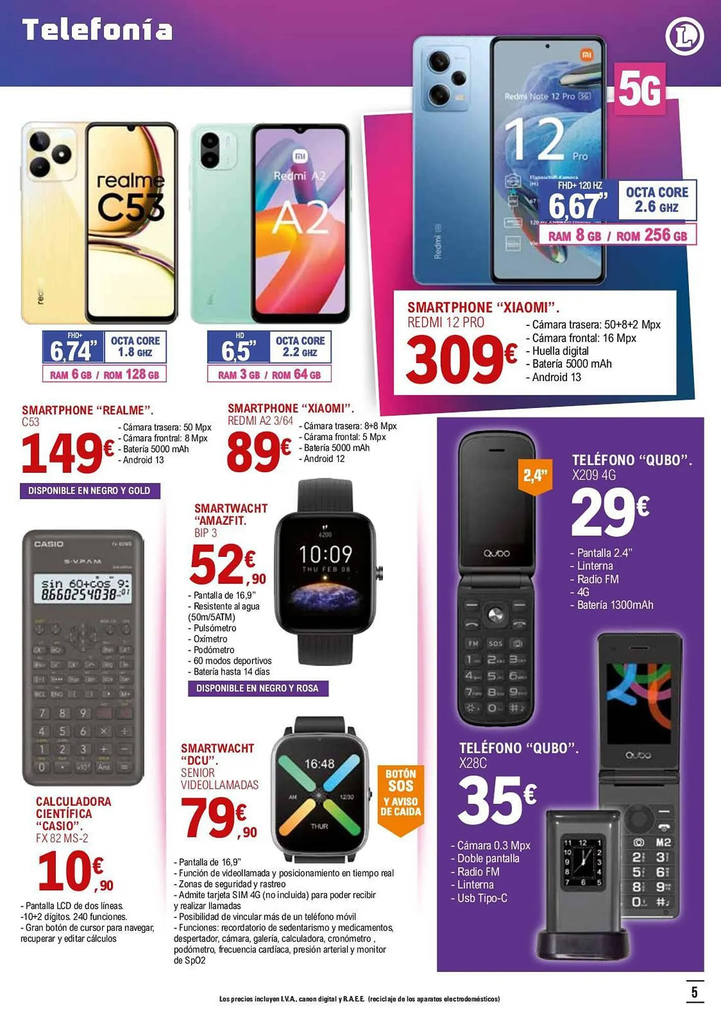 Catálogo de Folleto E.Leclerc 20 de septiembre al 30 de septiembre 2023 - Página 5