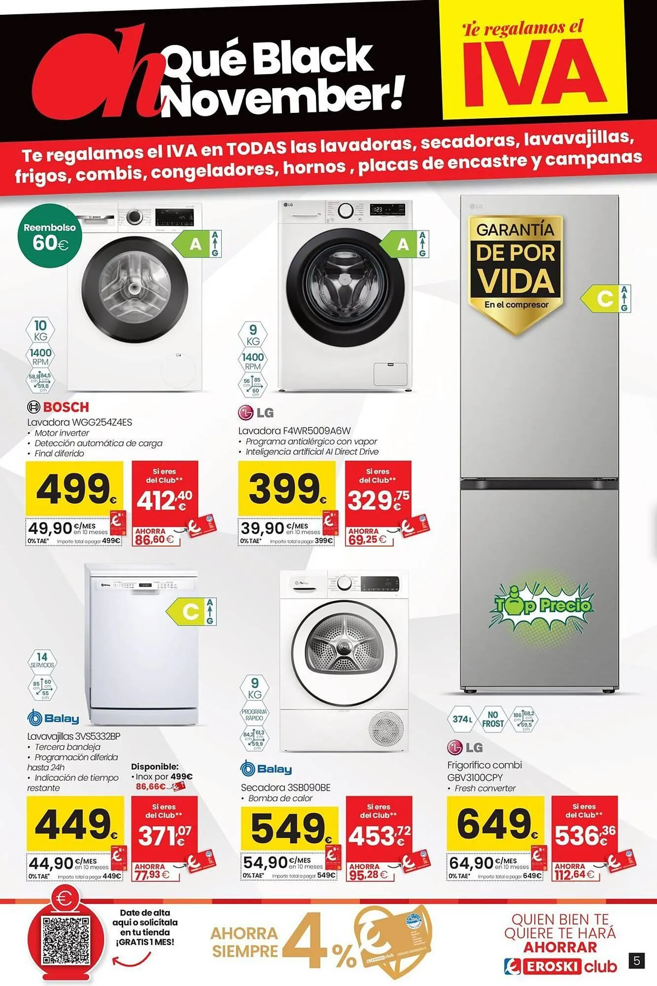 Catálogo de Folleto Eroski 30 de octubre al 12 de noviembre 2025 - Página 5