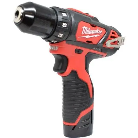 Taladro atornillador de Milwaukee compacto M12 BDD-202C.12V 4933441915