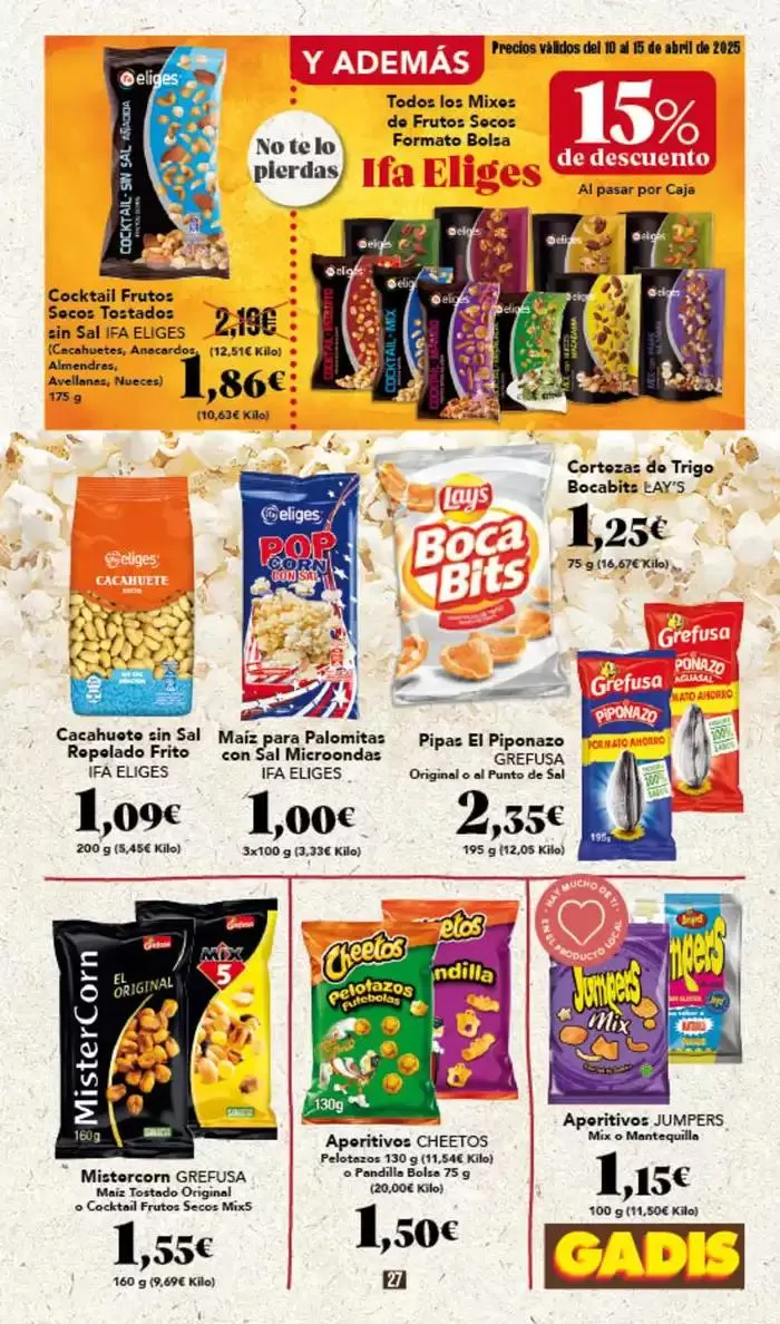 Catálogo de Precios válidos del 10 al 15 abril 10 de abril al 15 de abril 2025 - Página 27