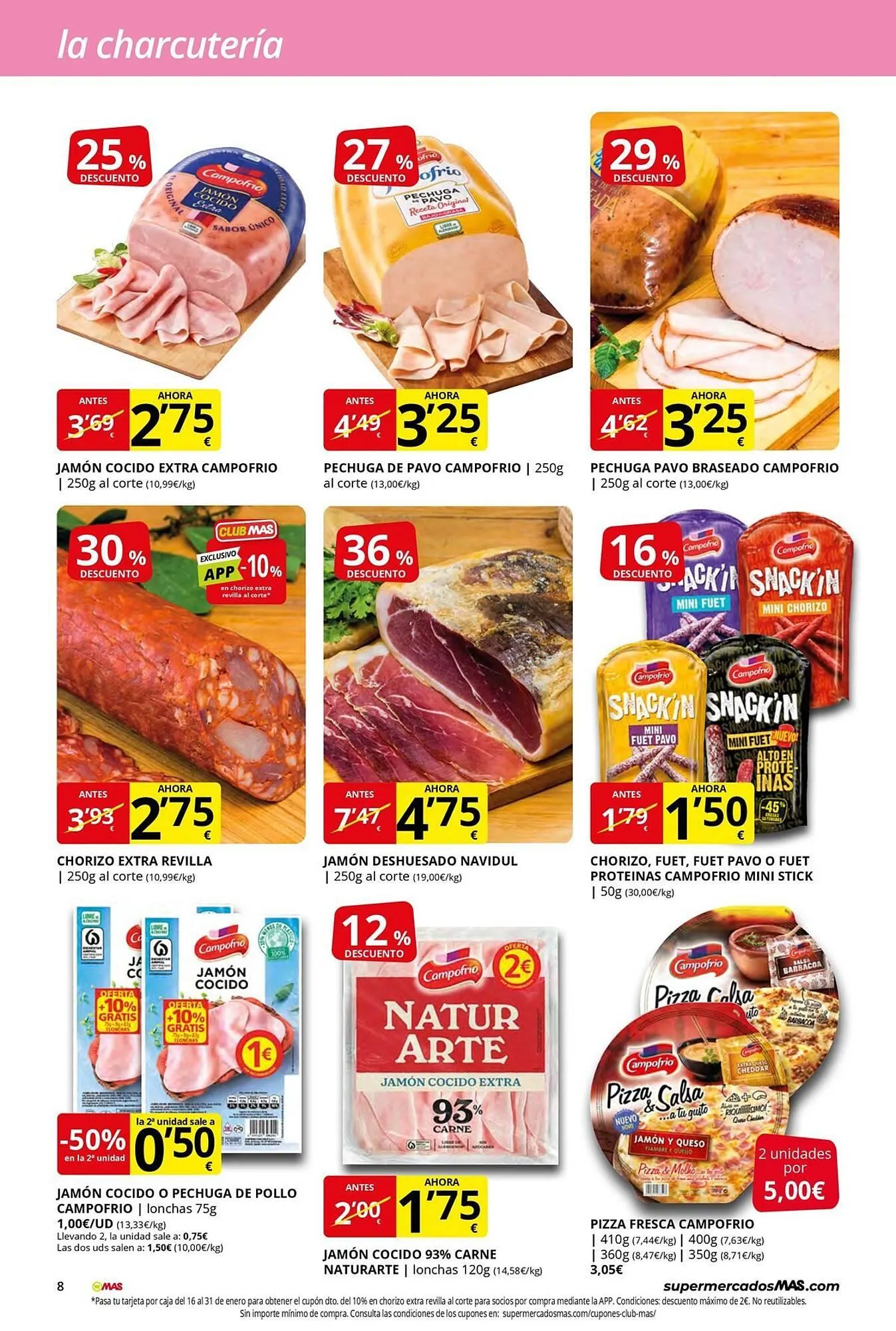 Catálogo de Folleto Supermercados MAS 8 de enero al 29 de enero 2026 - Página 8
