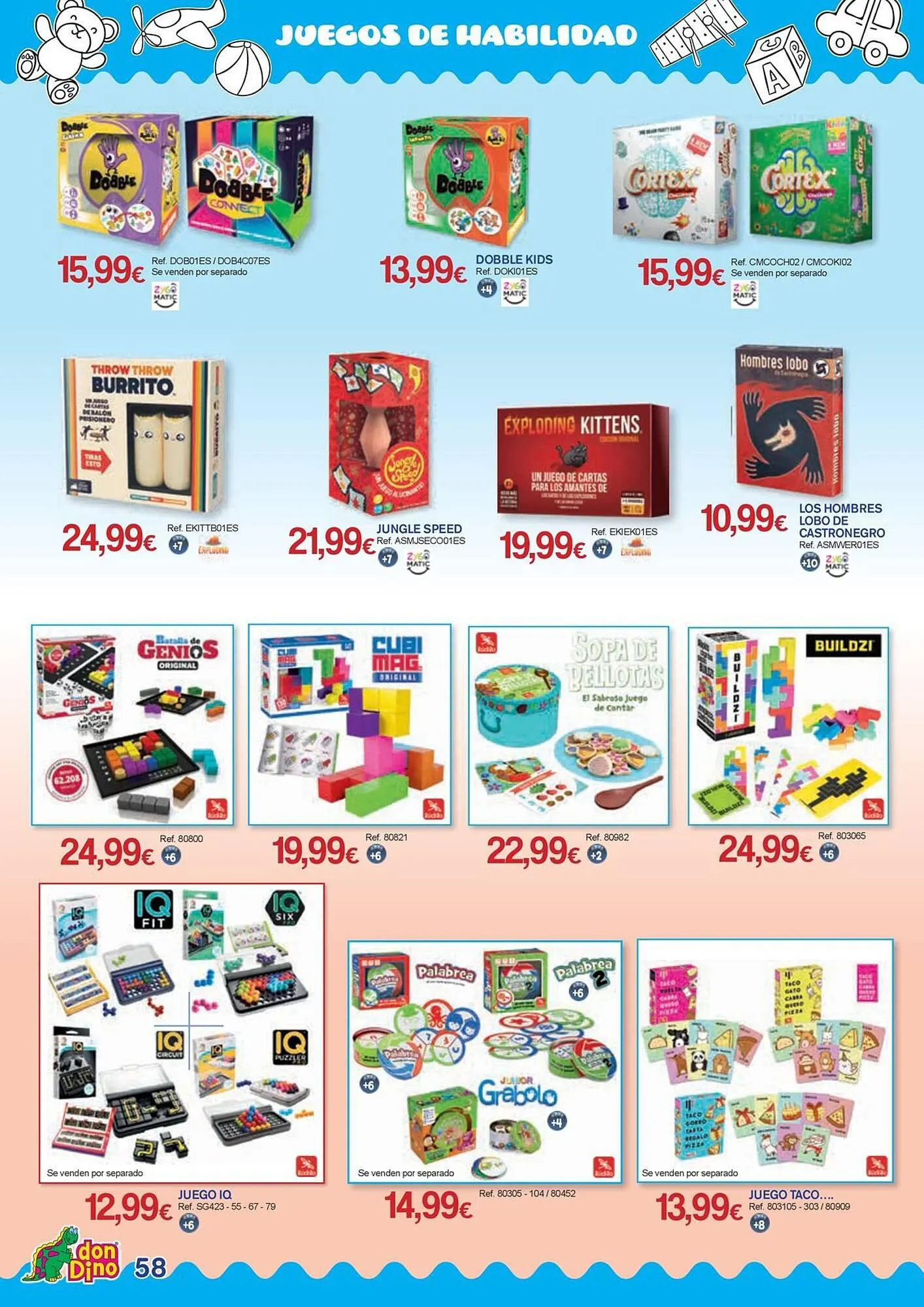 Catálogo de Folleto Juguetes Carrión 30 de octubre al 4 de diciembre 2023 - Página 58