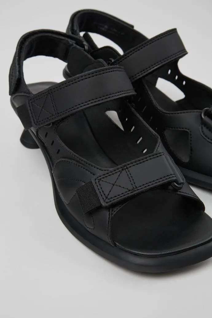 Dina Sandalia con tiras de piel reciclada para mujer