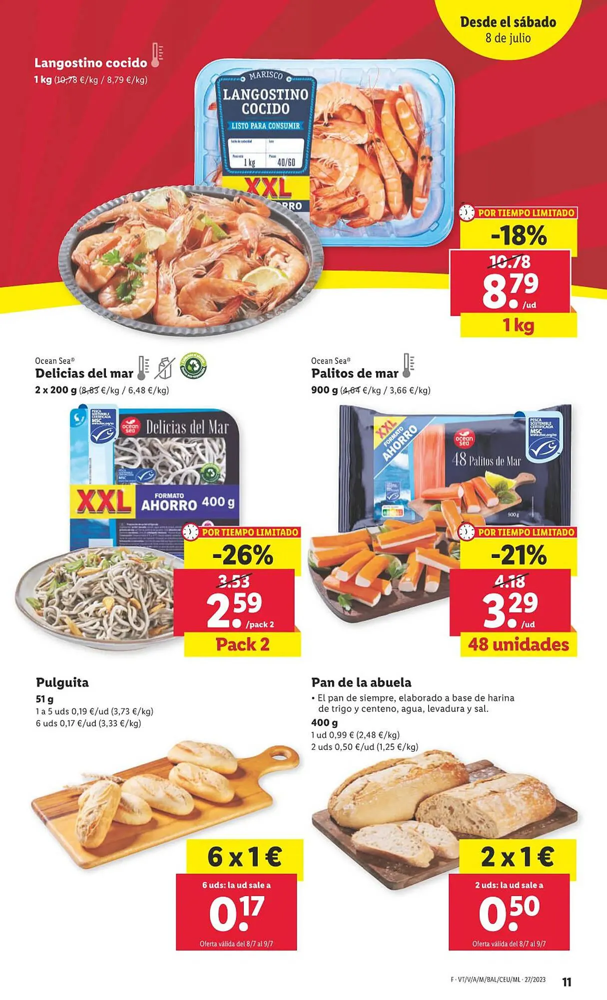 Catálogo de Folleto Lidl 29 de junio al 13 de julio 2023 - Página 11