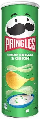 PRINGLES SOUR CREAM & ONION 165G