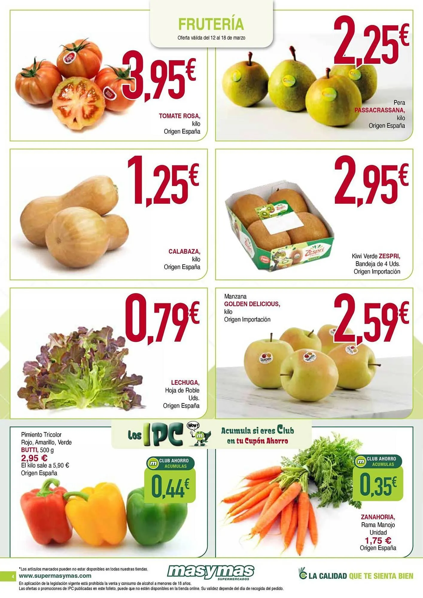 Catálogo de Folleto Masymas 12 de marzo al 18 de marzo 2026 - Página 4