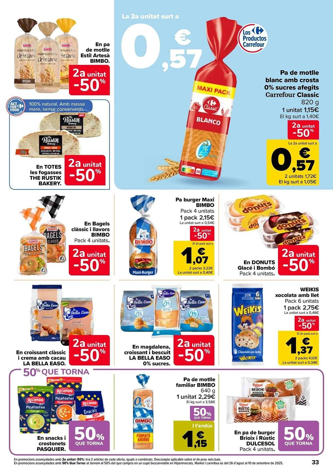 Catálogo de Folleto Carrefour 8 de agosto al 25 de agosto 2025 - Página 33