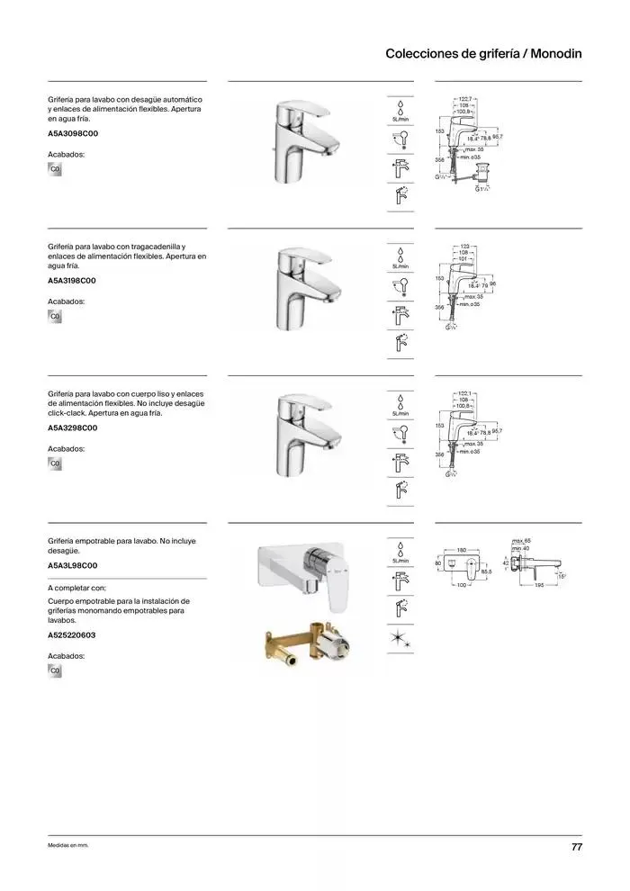 Catálogo de Grifería 9 de enero al 31 de diciembre 2025 - Página 79