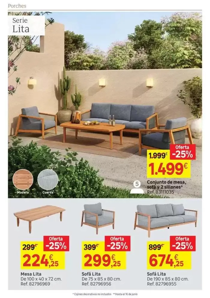 Catálogo de Transforma tu jardín y espacio exterior con estilo 8 de abril al 16 de mayo 2025 - Página 124