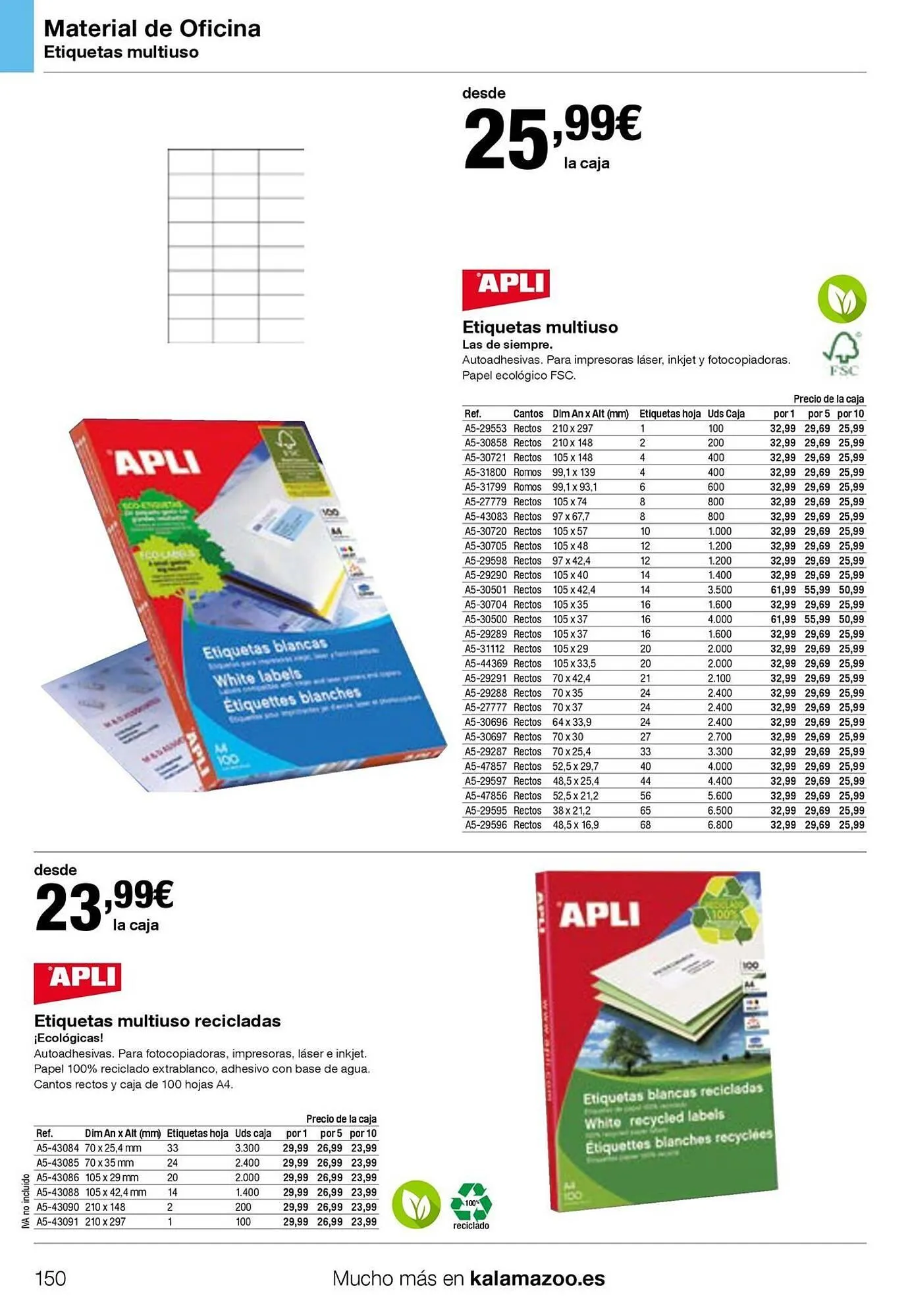 Catálogo de Folleto Staples Kalamazoo 19 de enero al 31 de diciembre 2026 - Página 150