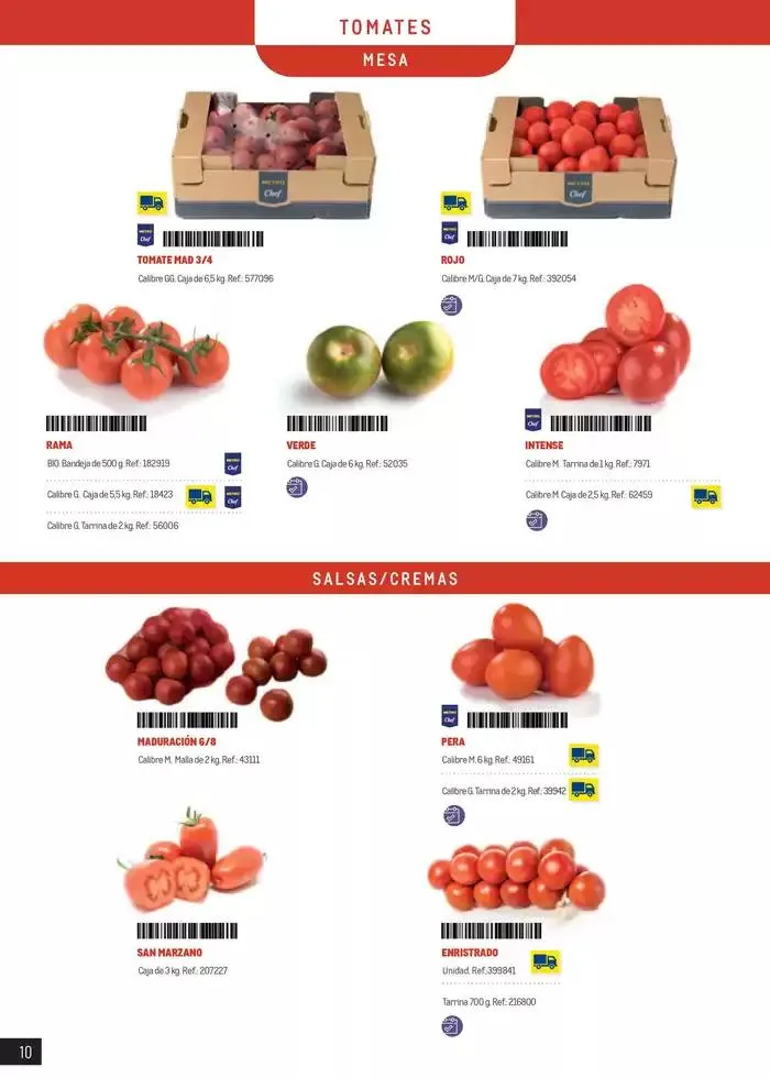 Catálogo de Frutas y verduras 8 de enero al 30 de junio 2025 - Página 10