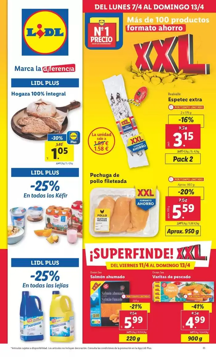 Catálogo de № 1 PRECIO - Ofertas válidas del 07/04 al 13/04 7 de abril al 13 de abril 2025 - Página 1
