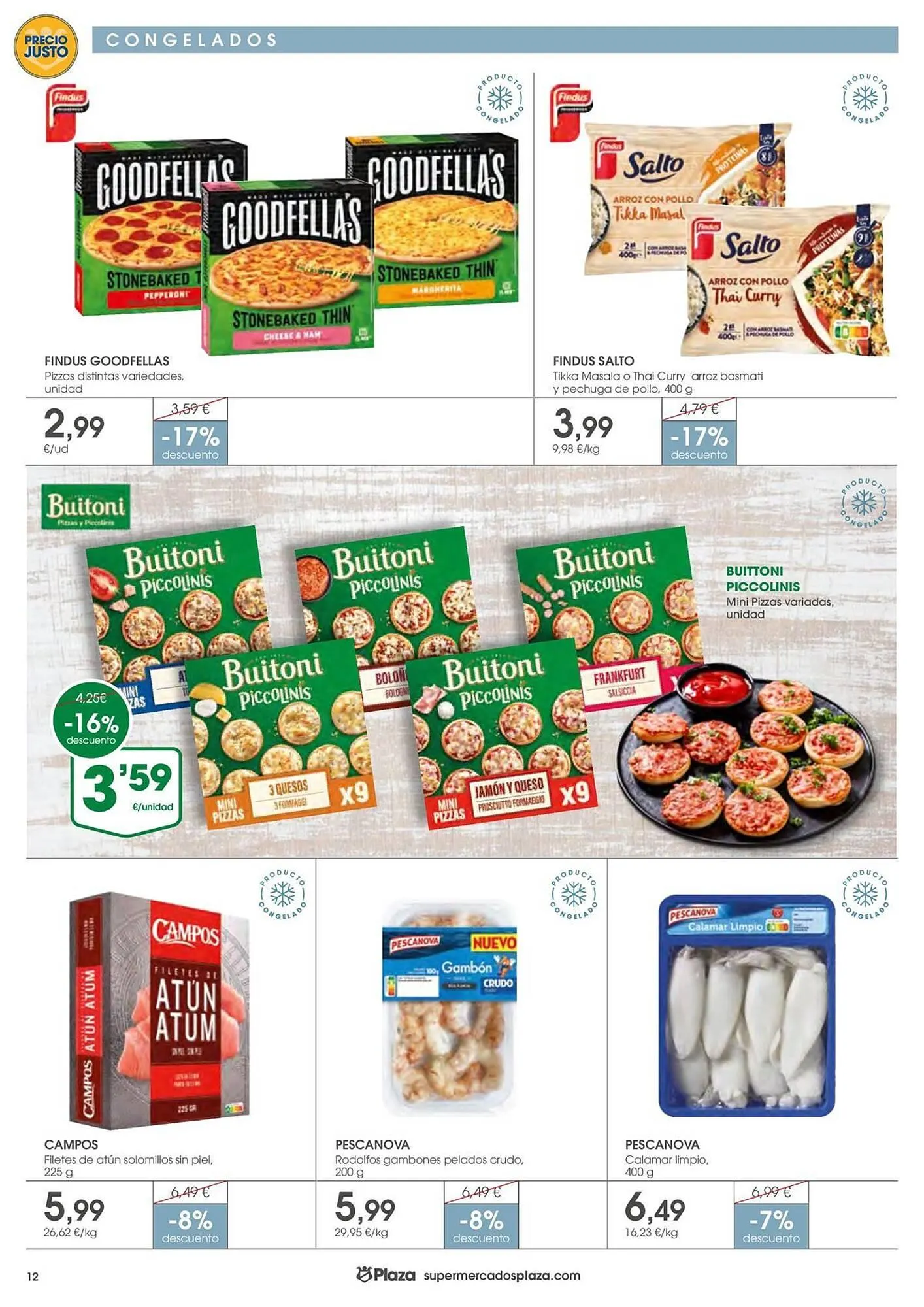 Catálogo de Folleto Supermercados Plaza 12 de junio al 25 de junio 2025 - Página 12