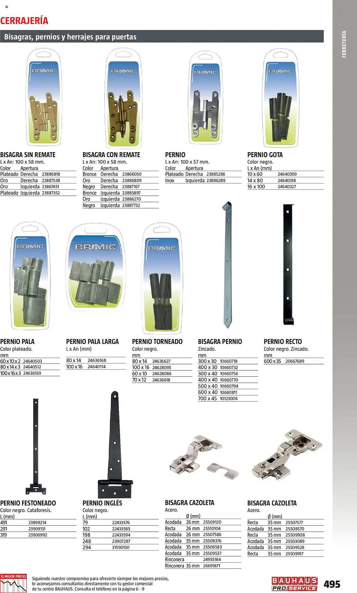 Catálogo de Folleto Bauhaus 24 de febrero al 31 de diciembre 2025 - Página 495