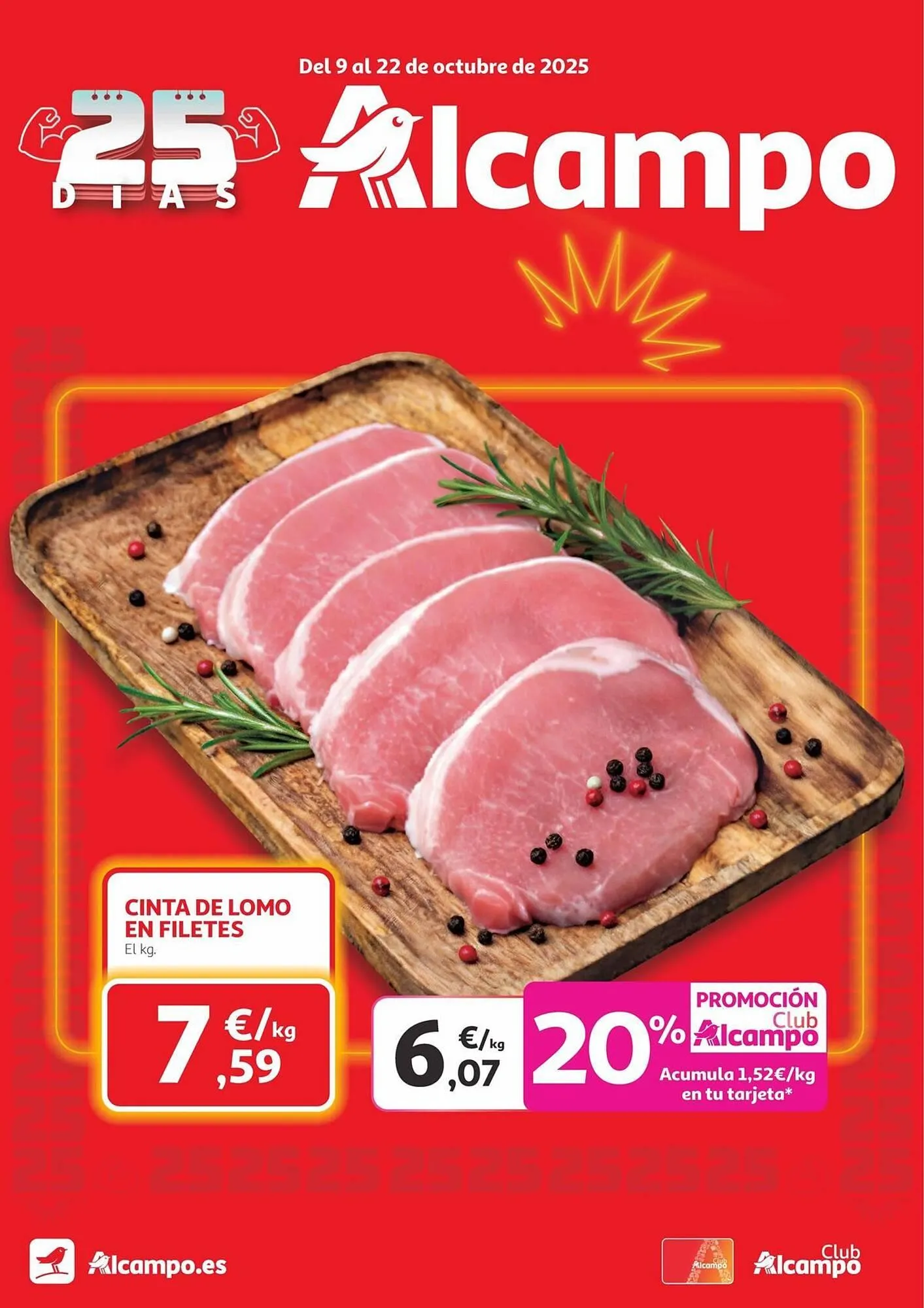 Catálogo de Folleto Alcampo 9 de octubre al 22 de octubre 2025 - Página 1