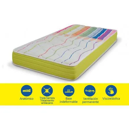Colchón Junior viscoelástico