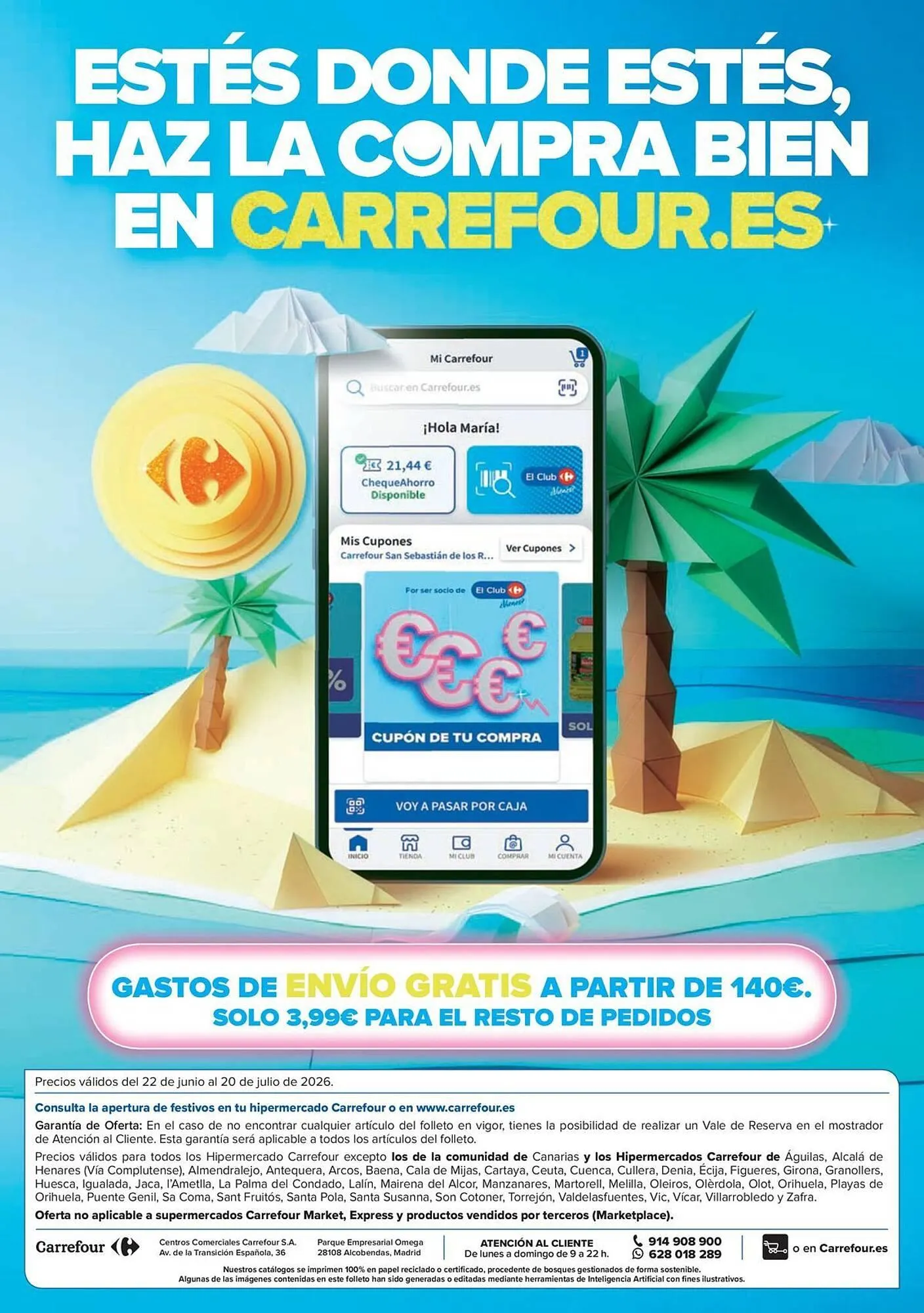 Catálogo de Folleto Carrefour 22 de junio al 20 de julio 2026 - Página 38