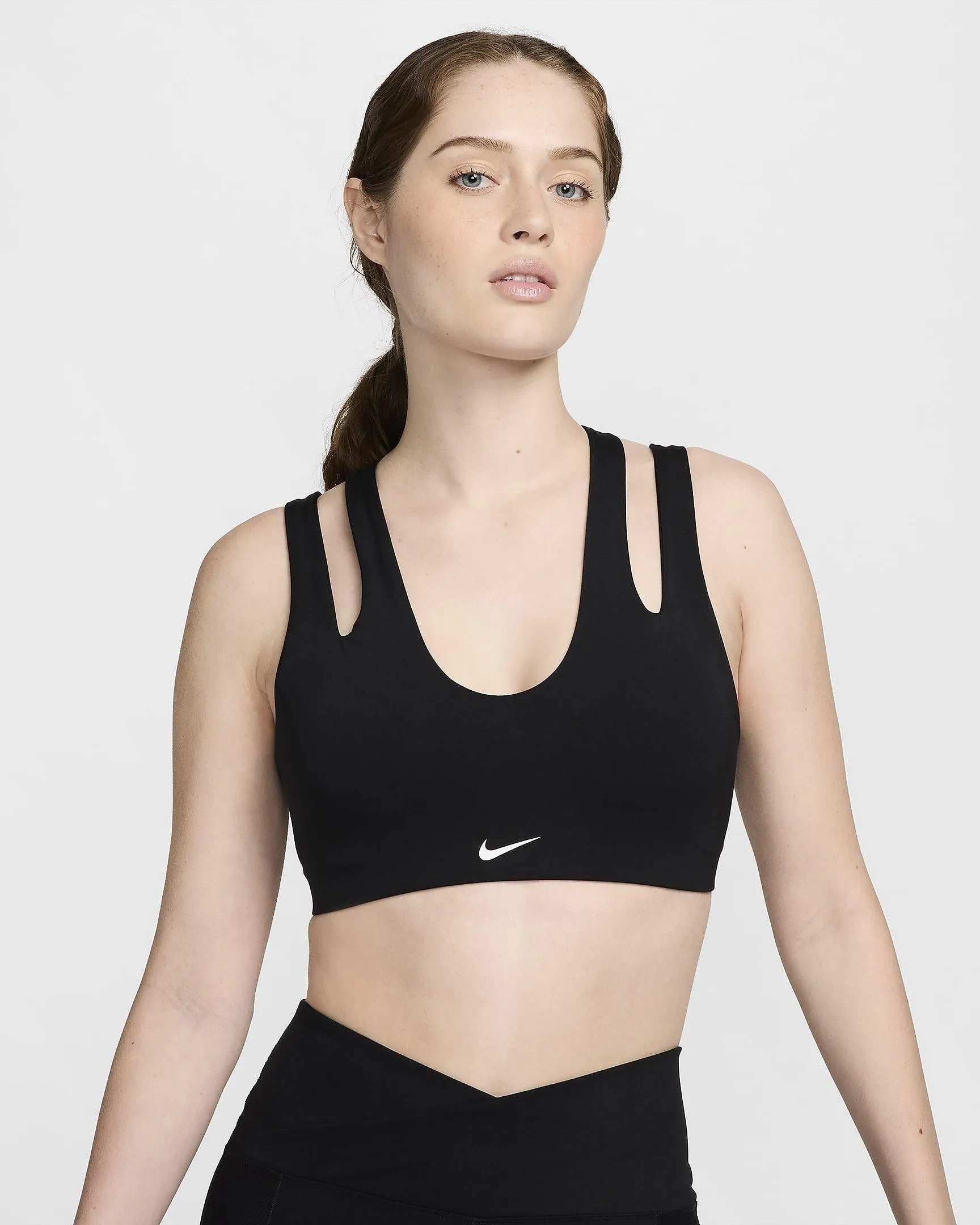 Sujetador deportivo de sujeción ligera con almohadilla - Mujer