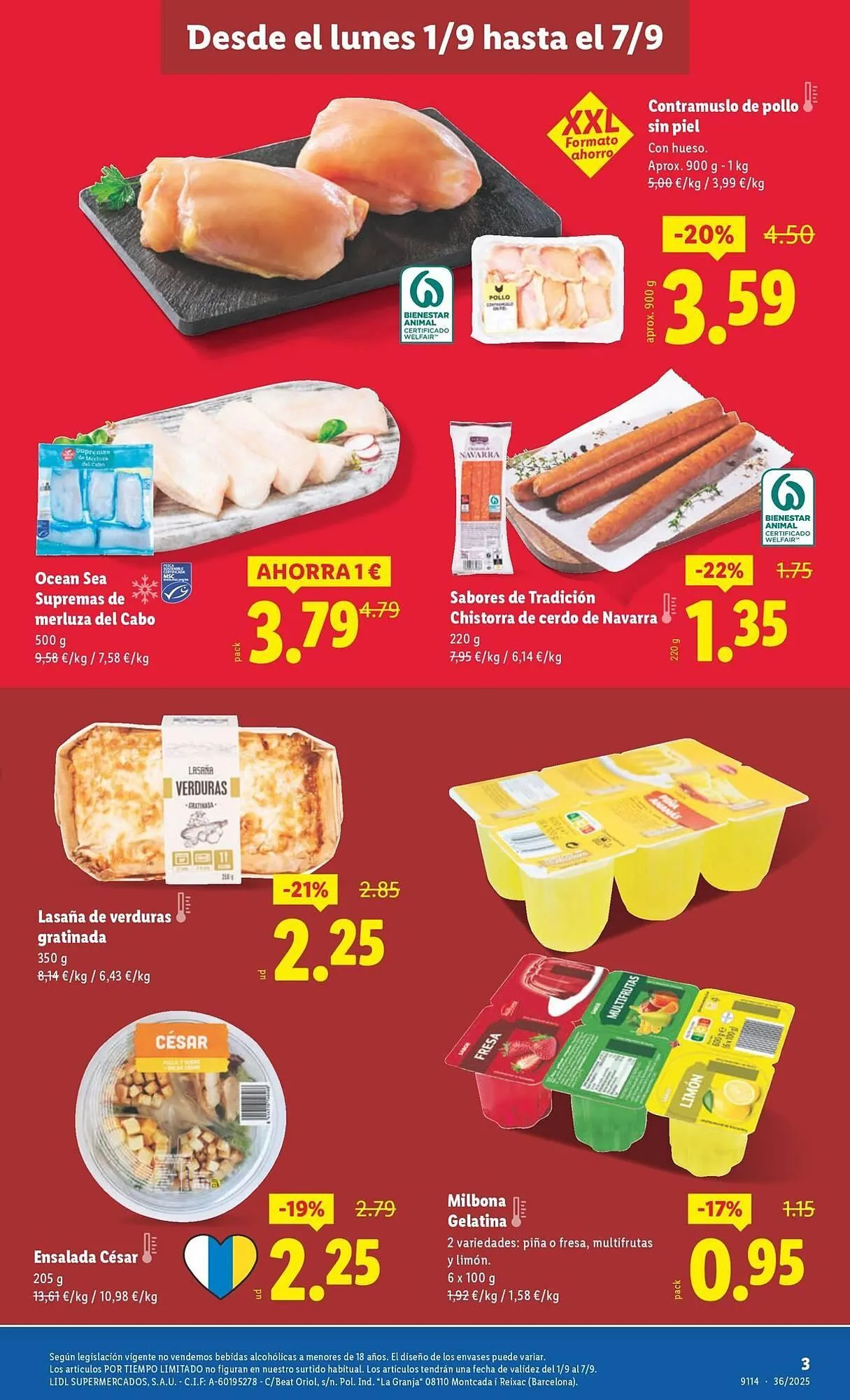Catálogo de Catálogo Lidl 4 de septiembre al 7 de septiembre 2025 - Página 3