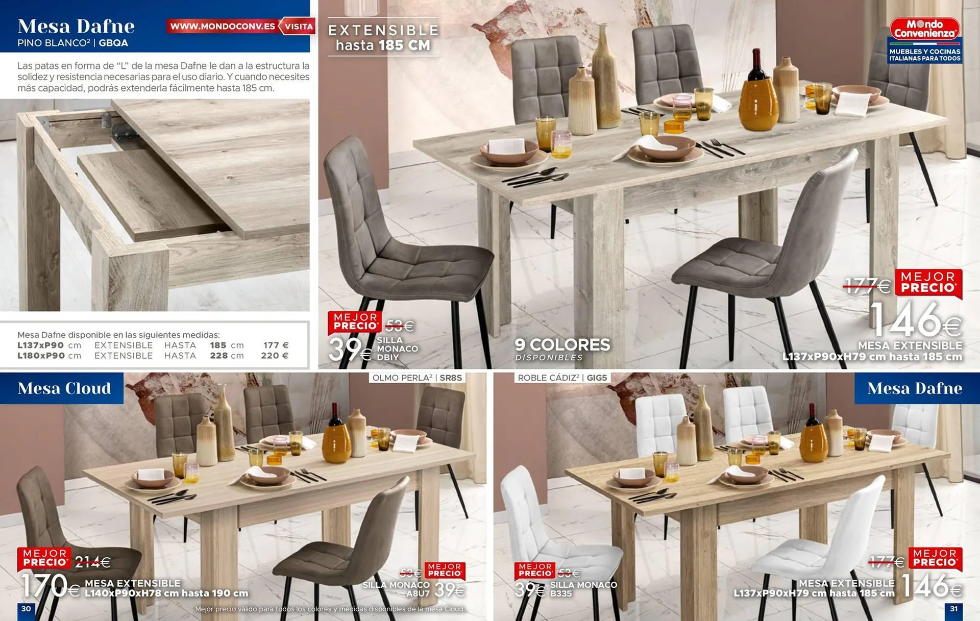 Catálogo de Folleto Mondo Convenienza 20 de noviembre al 31 de marzo 2024 - Página 17