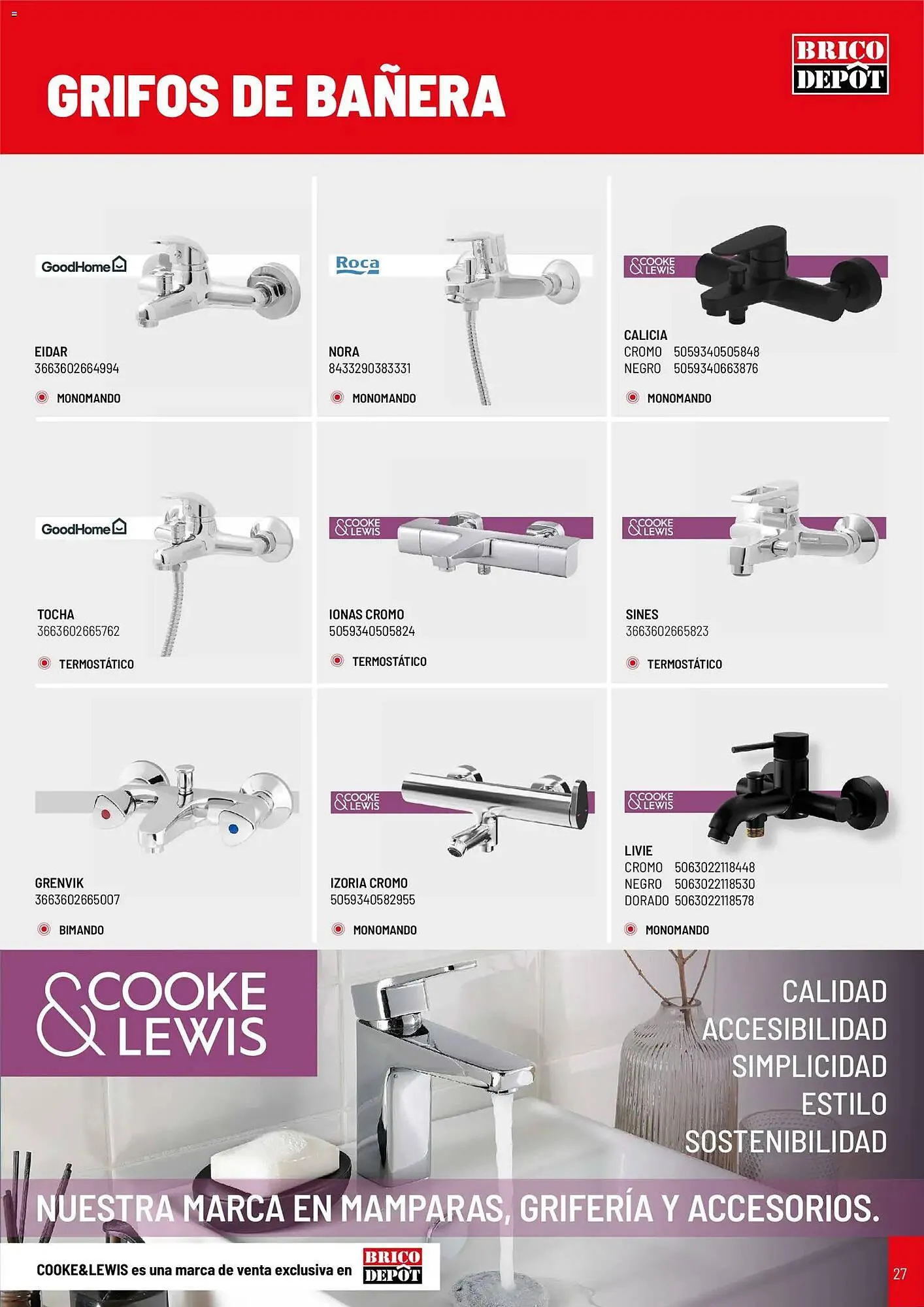 Catálogo de Catálogo Brico Depôt 2 de marzo al 31 de diciembre 2026 - Página 27