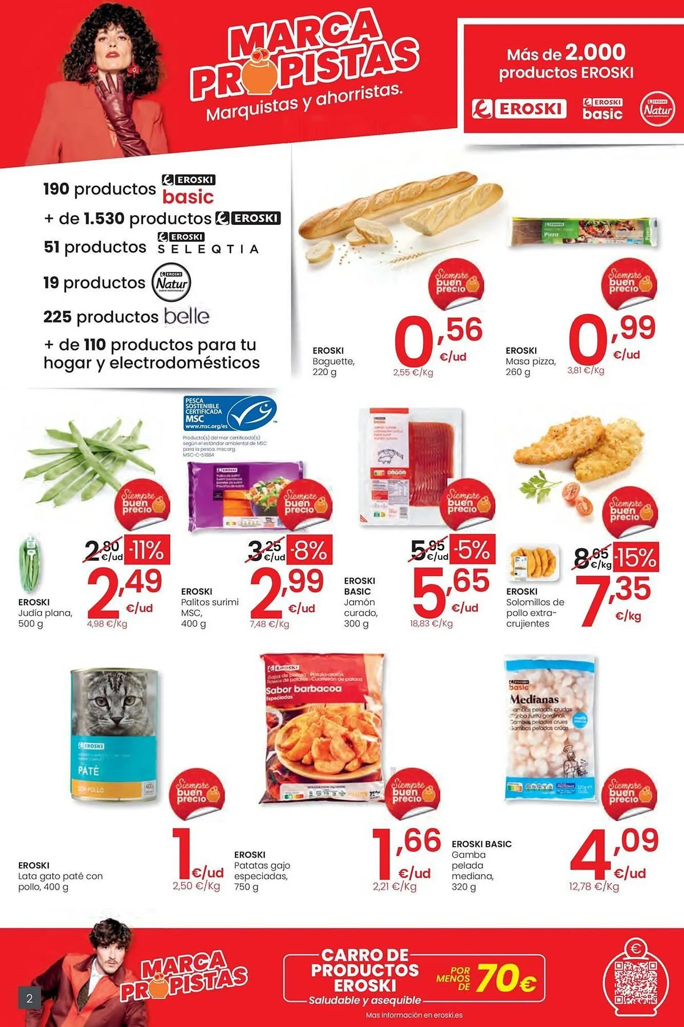 Catálogo de Folleto Eroski 30 de octubre al 11 de noviembre 2025 - Página 2