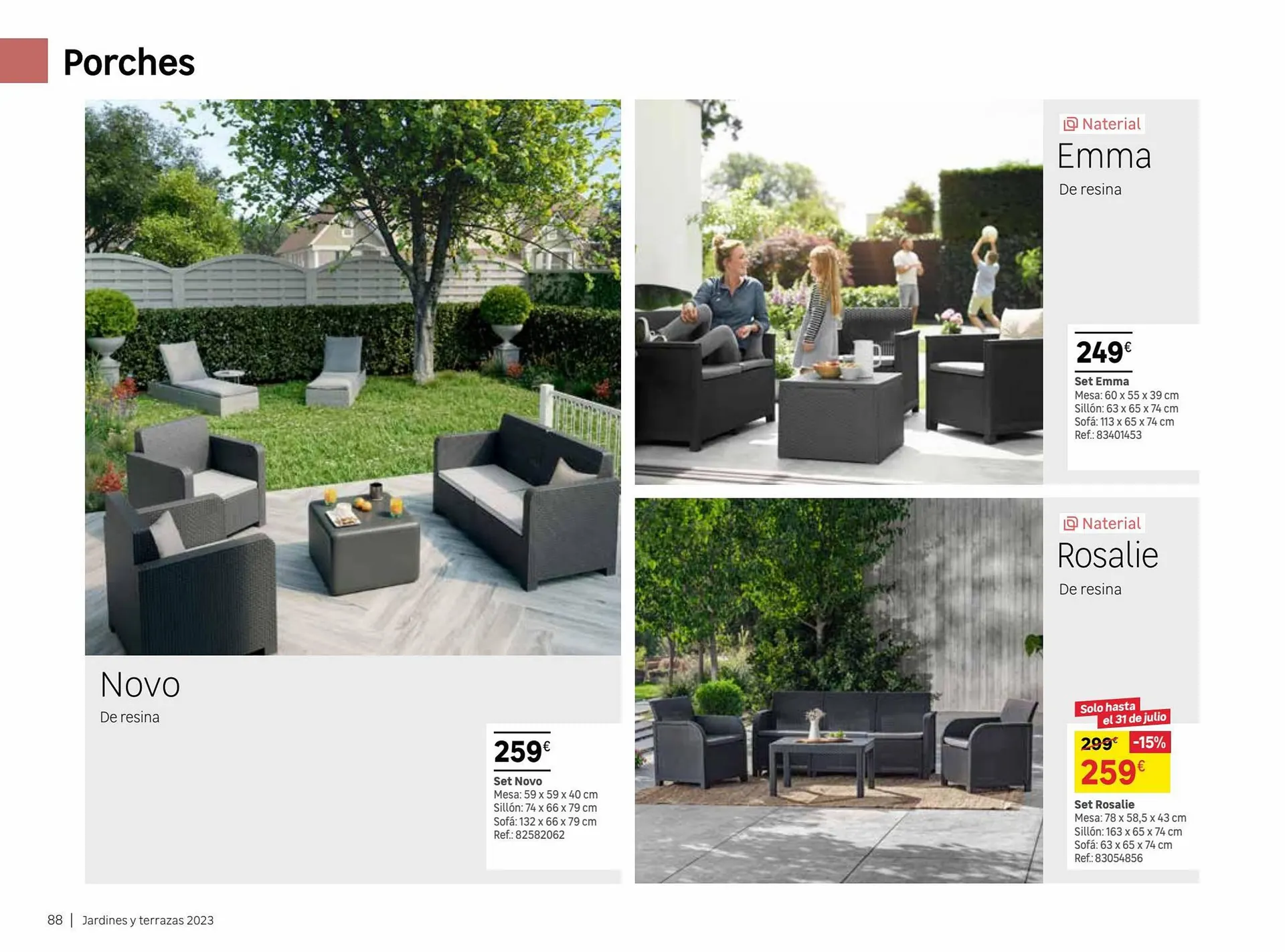 Catálogo de Folleto Leroy Merlin 9 de junio al 31 de julio 2023 - Página 88