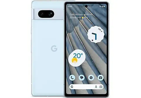 Móvil - Google Pixel 7a, Azul claro, 128 GB, 8 GB RAM, 6.1 " OLED Full HD+, Google Tensor G2, 4.385 mAh, Android