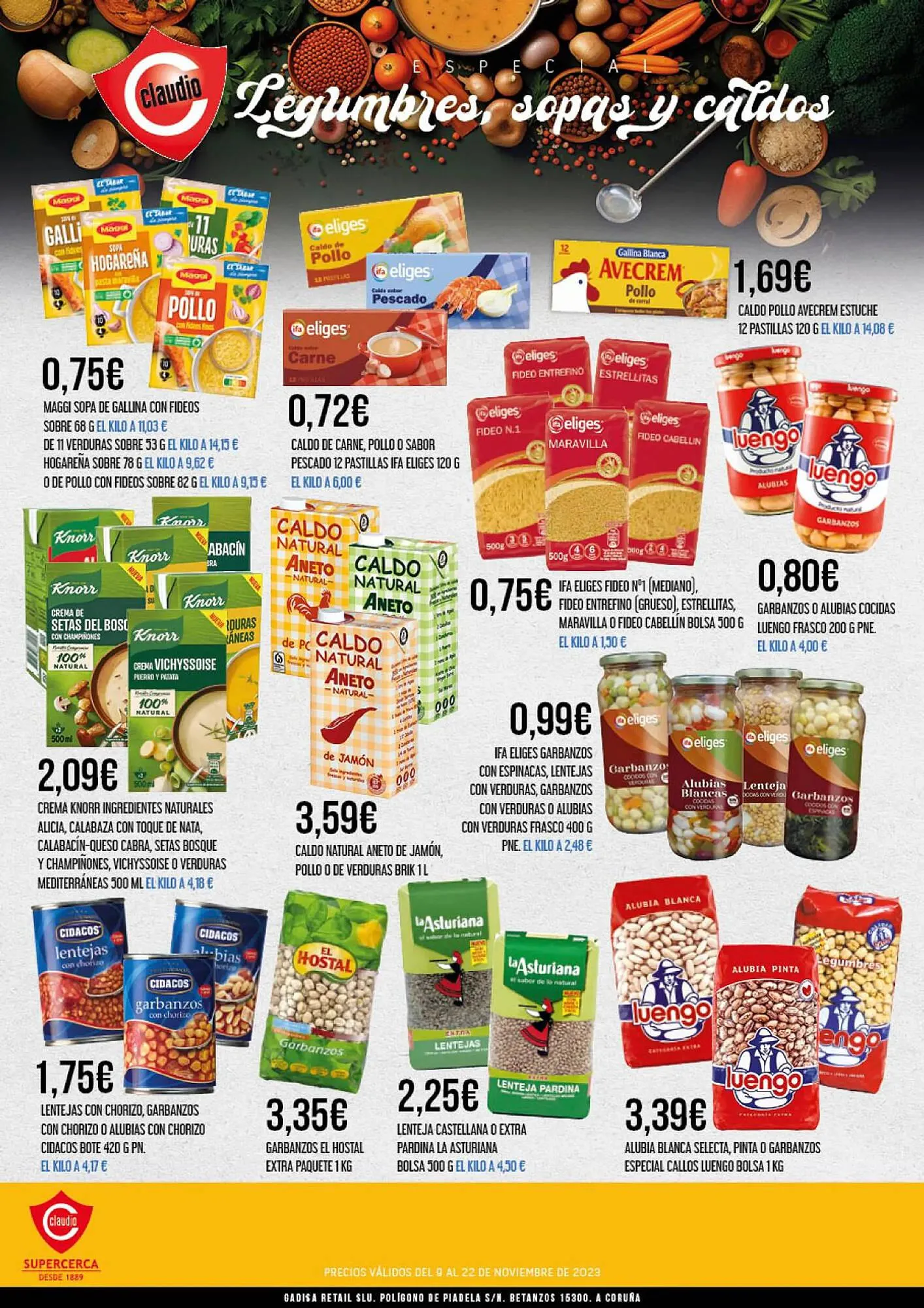 Catálogo de Folleto Claudio 9 de noviembre al 22 de noviembre 2023 - Página 8