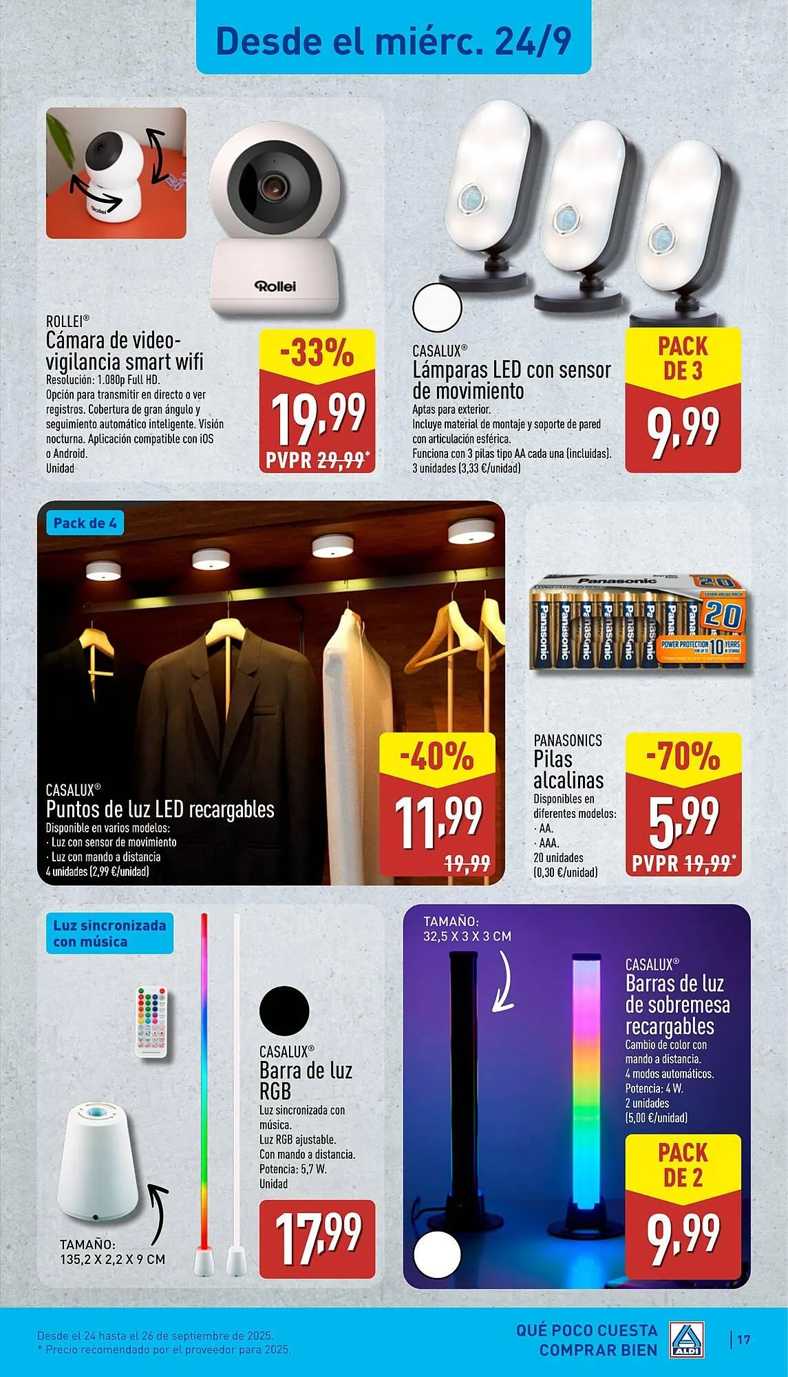 Catálogo de Folleto ALDI 22 de septiembre al 28 de septiembre 2025 - Página 17