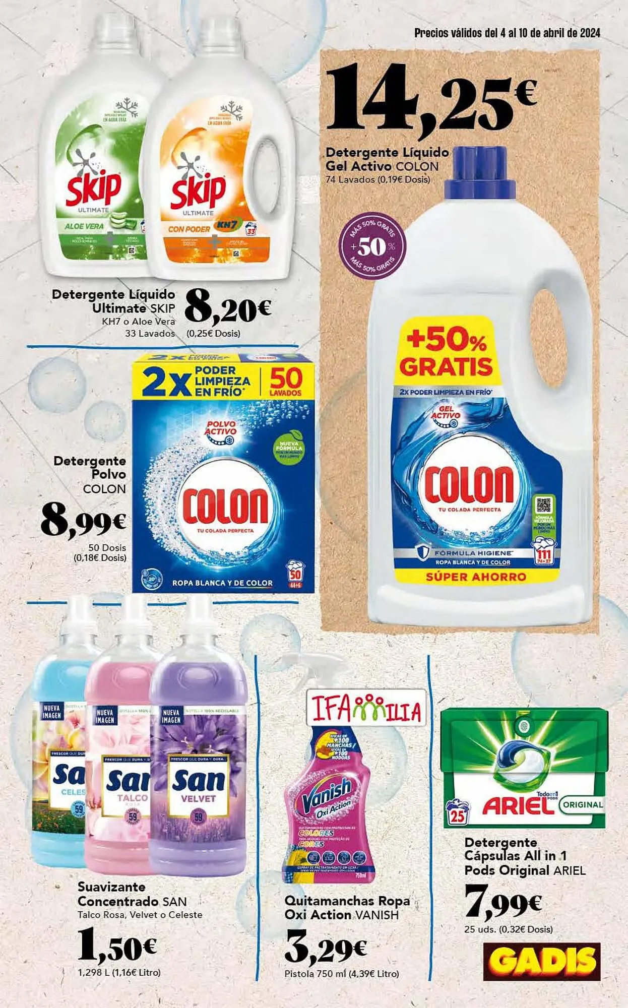 Catálogo de Folleto Gadis 4 de abril al 10 de abril 2024 - Página 35