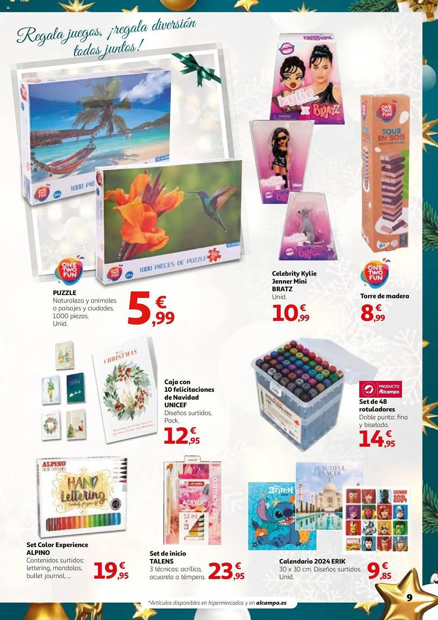 Catálogo de Folleto Alcampo 28 de noviembre al 17 de diciembre 2023 - Página 9