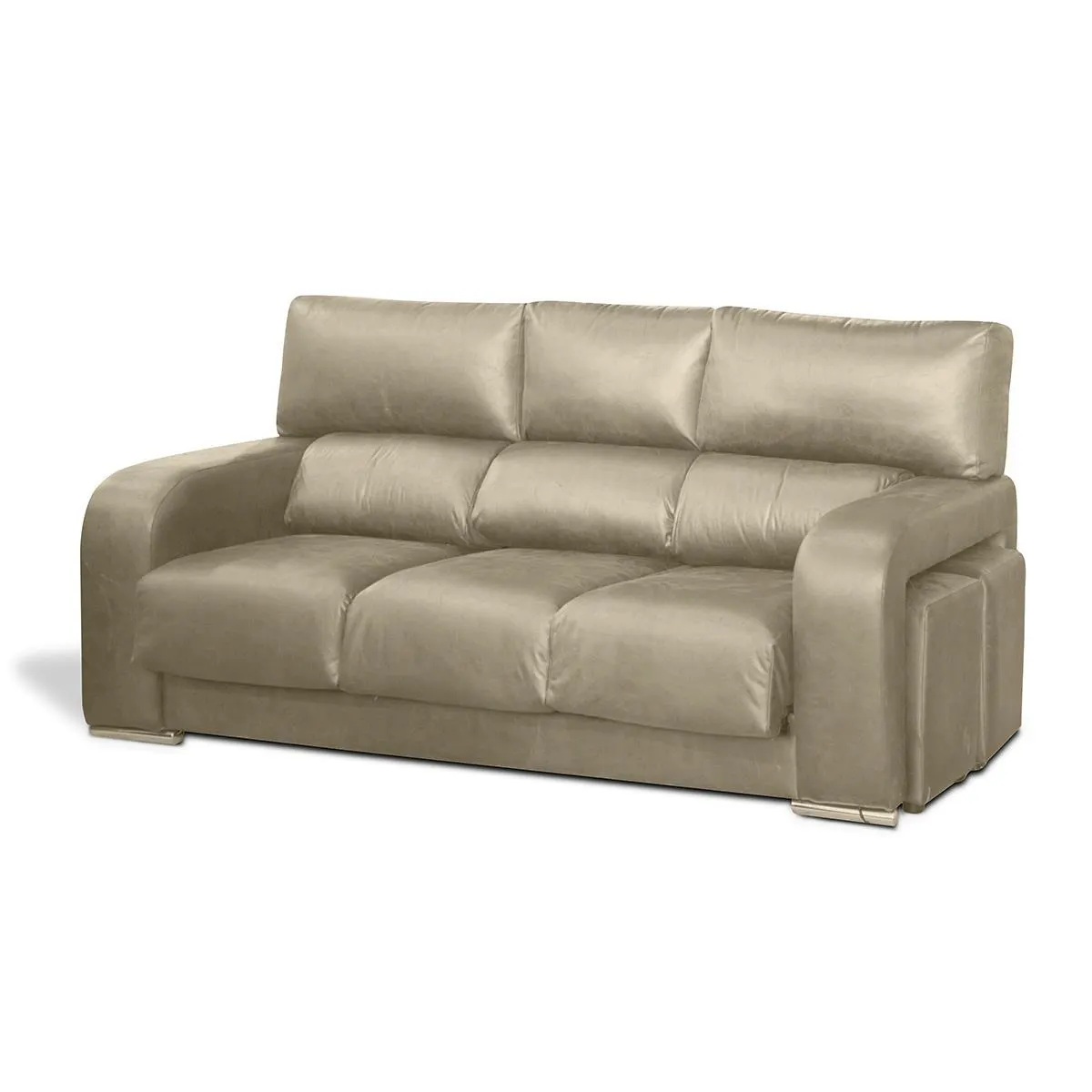 SOFA ORSO 3P FLET 11 CEMENTO
