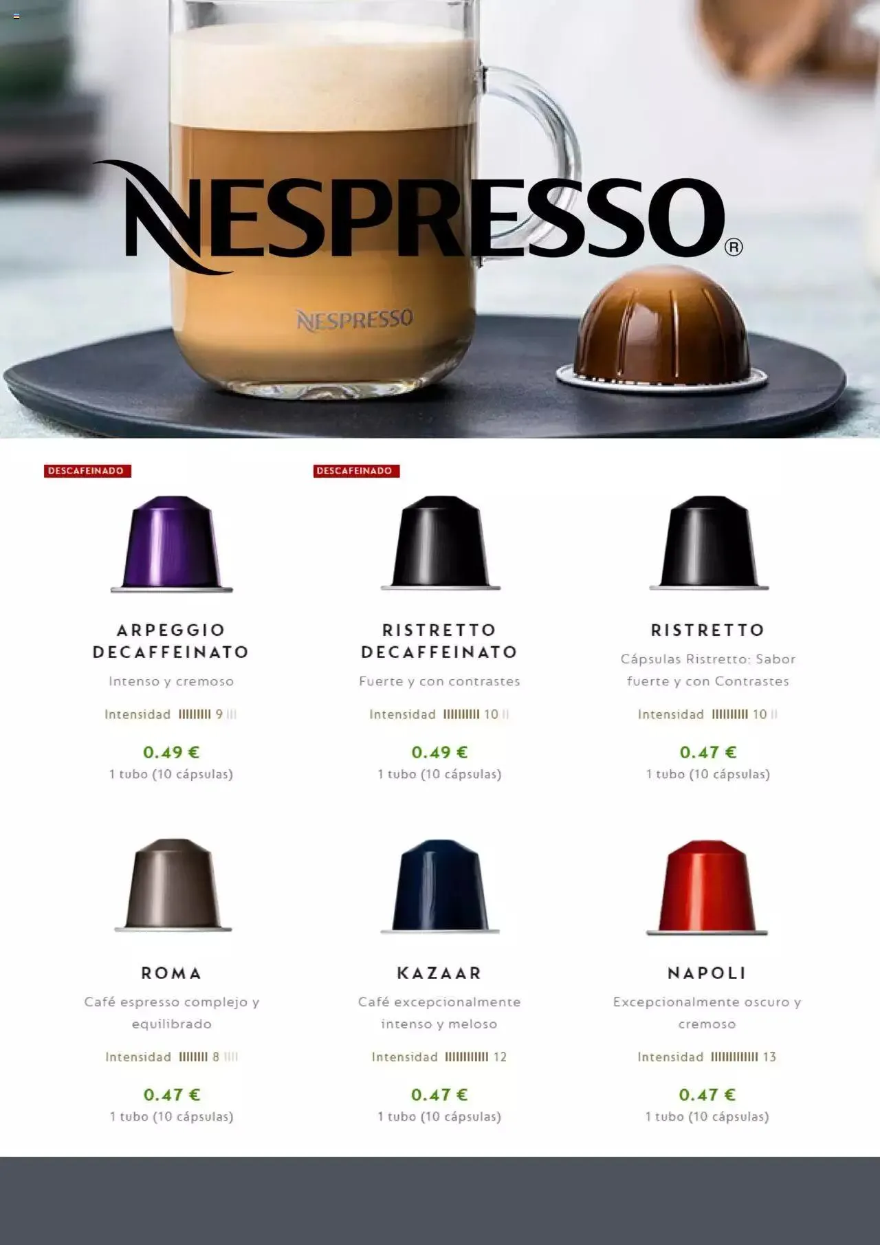 Catálogo de Nespresso ofertas 15 de marzo al 31 de diciembre 2023 - Página 3