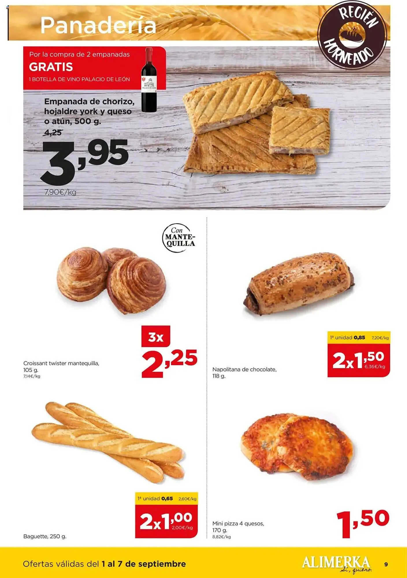 Catálogo de Folleto Alimerka 1 de septiembre al 7 de septiembre 2025 - Página 9