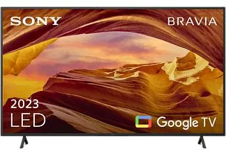TV LED 55" - Sony BRAVIA 55X75WL, 4K HDR, Smart TV (Google TV), Google Assistant, Alexa, Siri, Bluetooth, Chromecast, Eco, BRAVIA Core, Marco Fino