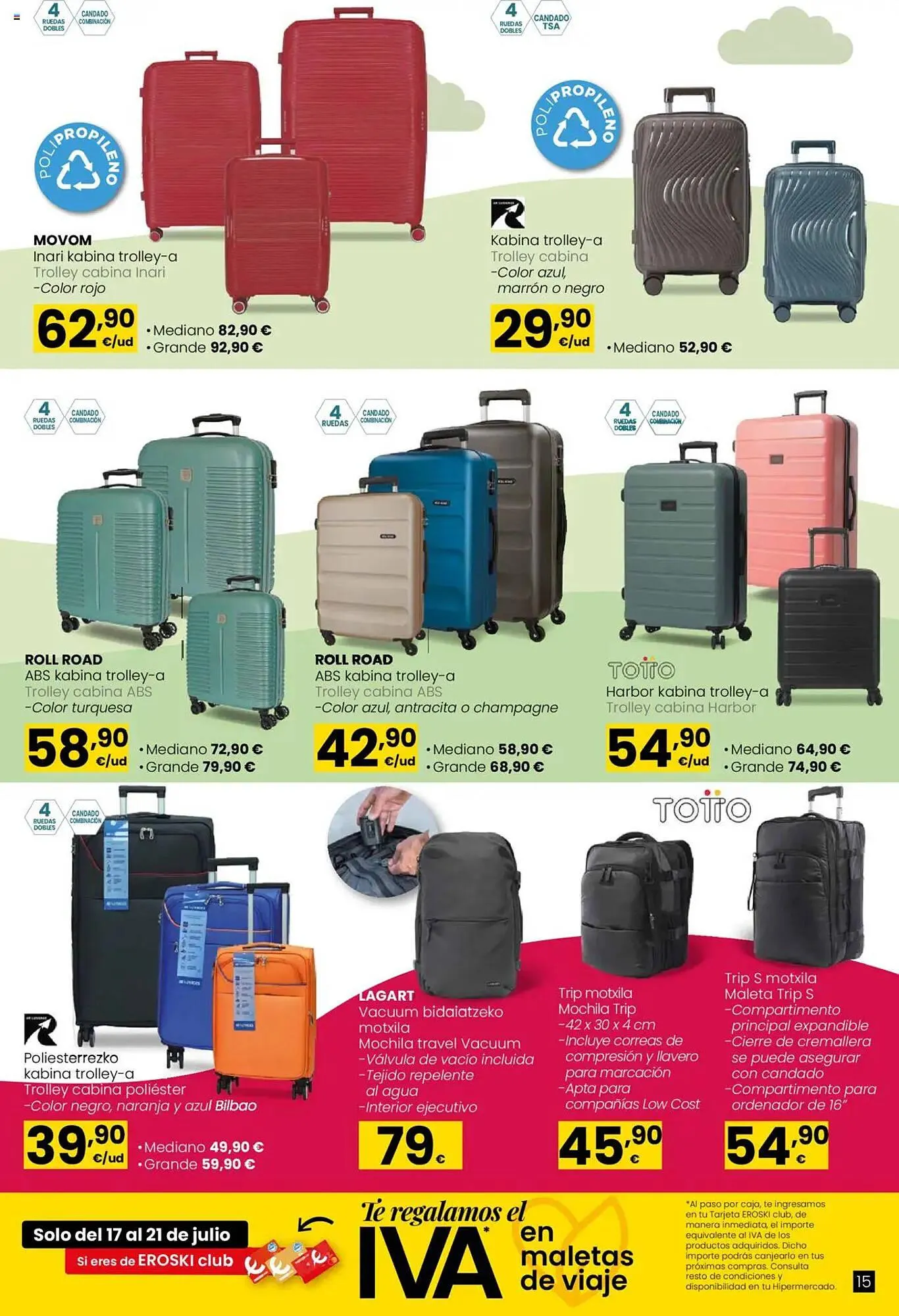 Catálogo de Folleto Eroski 17 de julio al 13 de agosto 2025 - Página 15